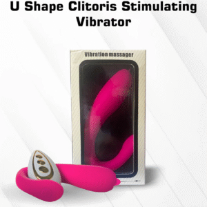 U Shape Clitoris Stimulating Vibrator