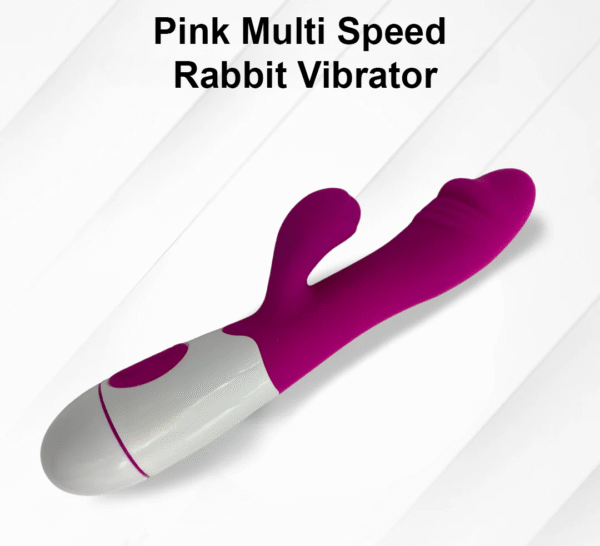 Pink Multi Speed Rabbit Vibrator
