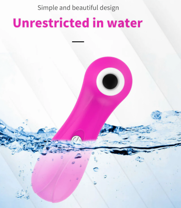 Pink 7 Speed Suction Vibrating Massager - Image 2