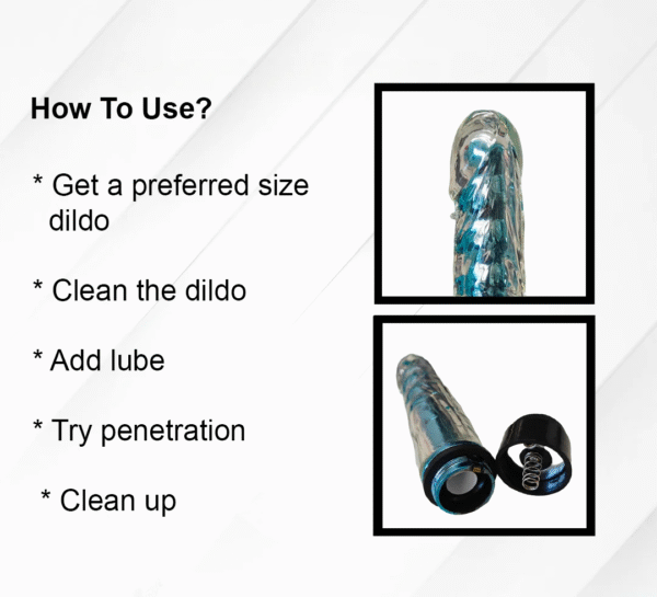 Women's Metallic Core Jelly Vibrator Mix Jelly Colour - Image 4