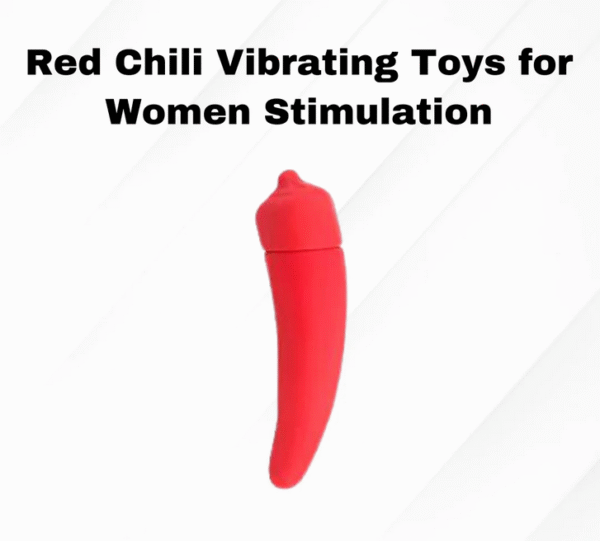 Red Chili Vibrating Toys for Women Stimulation