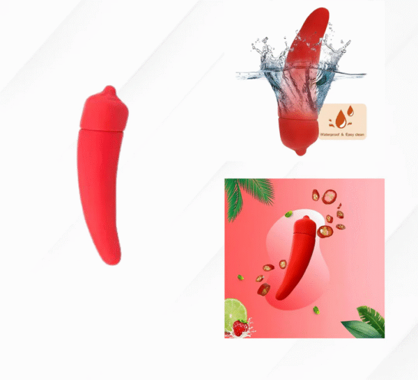 Red Chili Vibrating Toys for Women Stimulation - Image 3