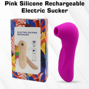 Pink Silicon Rechargable Electric Sucker