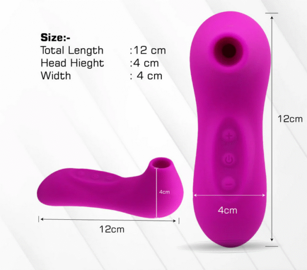 Pink Silicon Rechargable Electric Sucker - Image 3