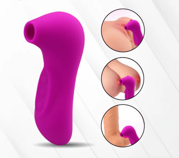 Pink Silicon Rechargable Electric Sucker - Image 4