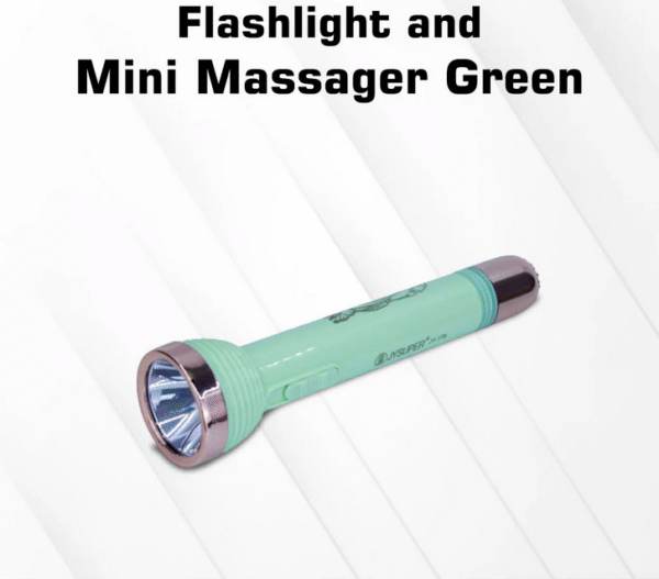 Sexy Flashlight and Mini Massager Torch Green