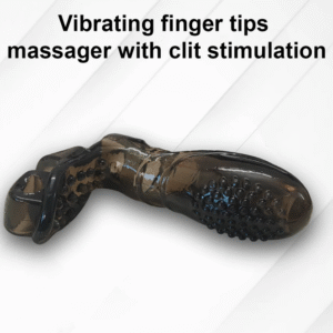 Vibrating Finger Tips Massager with Clit Stimulation