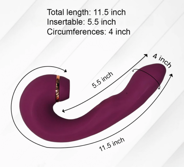 G-Spot Suction Vibrator for Women - Image 3
