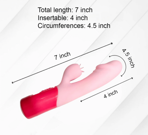 Pink Dildo G-Spot Vibrator - Image 3