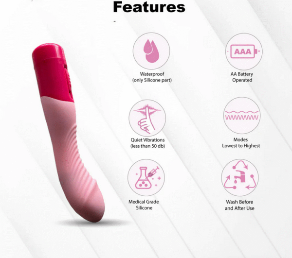 Pink Mini Vibrator - Image 3