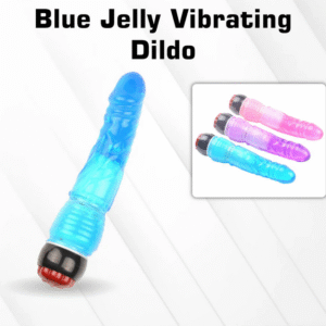 Realistic Dildo Vibrator for Women-Blue