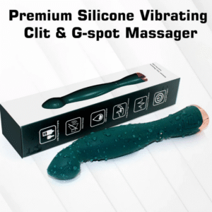 Premium Silicone Vibrating Clit & G-Spot Massager