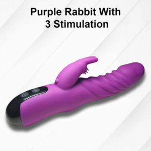 Pink Rabbit Dildo Vibrator for Women