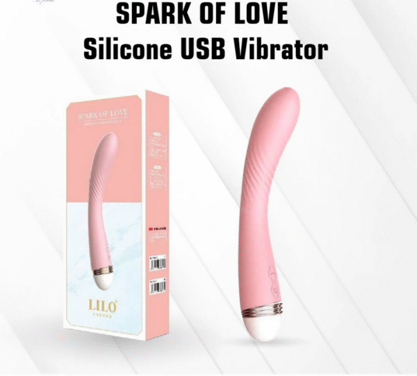 SPARK OF LOVE Silicone USB Vibrator