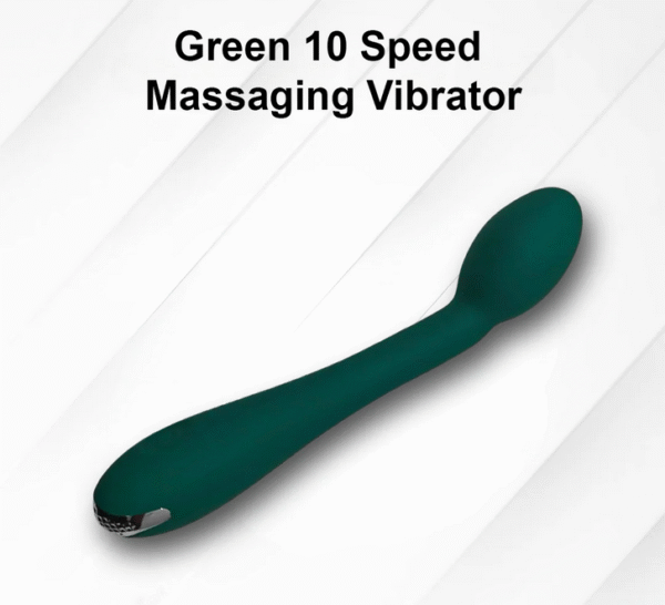 Green 10 Speed Massaging Vibrator