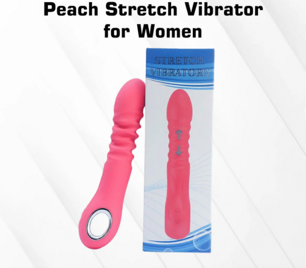 Peach Stretch Vibrator For Women