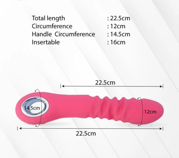 Peach Stretch Vibrator For Women - Image 3