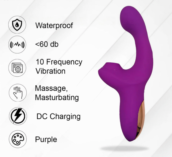 Suction Rabbit Vibrator for Women - Image 4