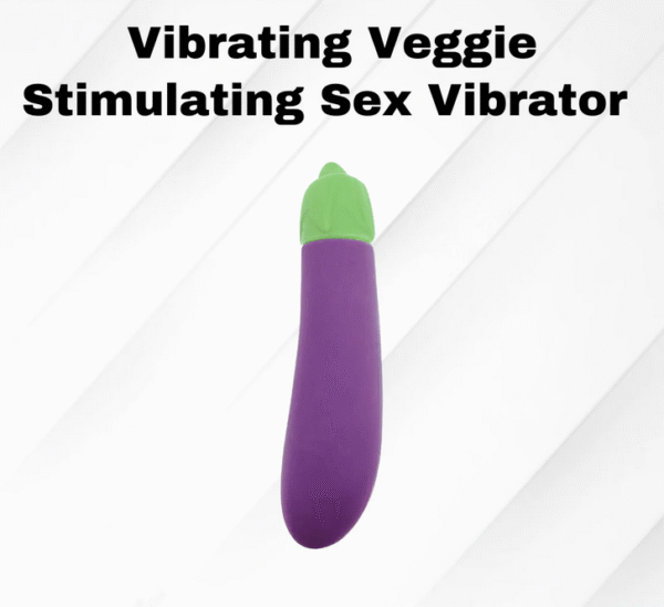 Vibrating Veggie Stimulating Sex Vibrator