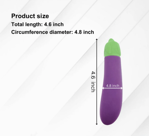 Vibrating Veggie Stimulating Sex Vibrator - Image 3