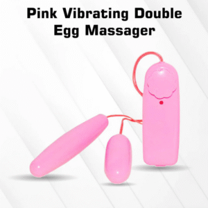 Pink Vibrating Double Egg Massager