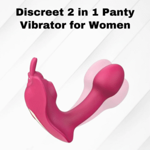 Discreet 2 in 1 Panty Vibrator