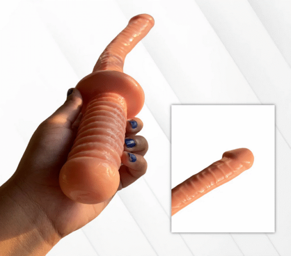 Silicone Realistic Flesh Double Ended Huge Dildo - Image 5