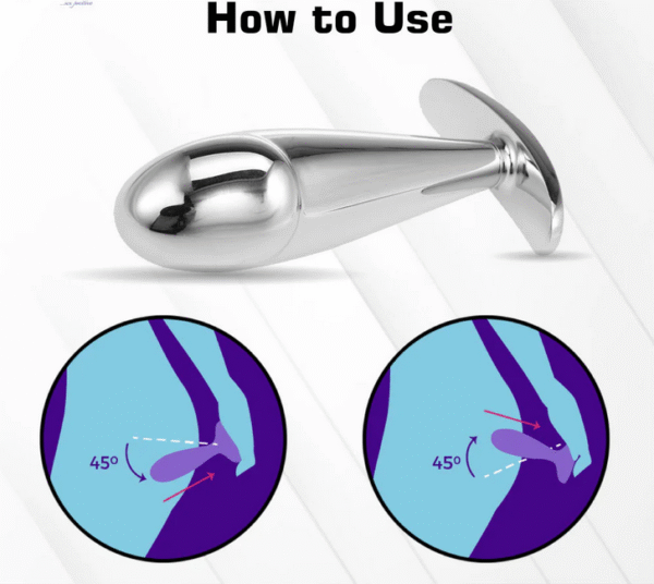 Stainless Steel Dick Anal Plug - Image 3