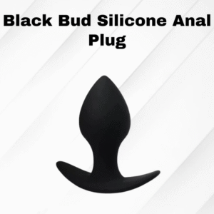 Black Bud Silicone Anal Plug