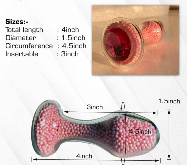 Crystal Jewel Anal Plug - Image 3