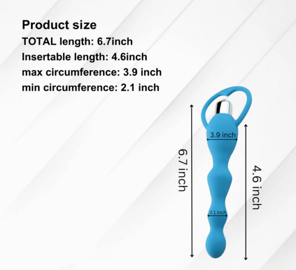 Fantasy Vibrating Anal Beads - Image 3