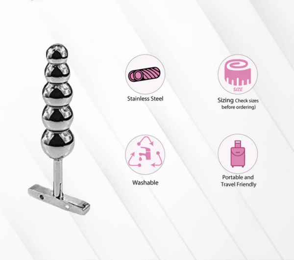 Steel 5 Heavy Bead Plug - Image 3