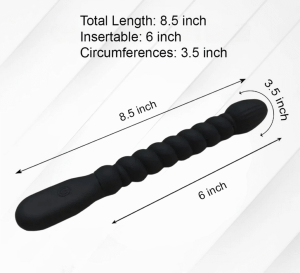 Stimulating Beads Style Vibrating Anal Dildo - Image 3