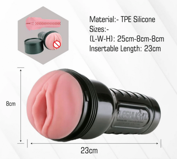 USA Realistic Fleshlight Pink Vagina - Image 3