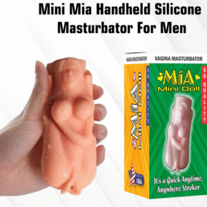Mini Mia Handheld Silicone Masturbator For Men