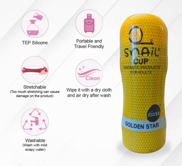 Snail Flora Cup For Mens Masturbation - Image 4
