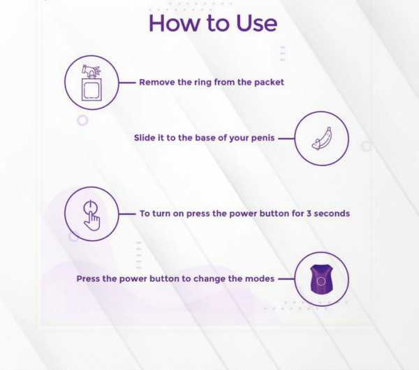 Skore Vybes Rechargeable Vibrating Penis Ring - Image 3