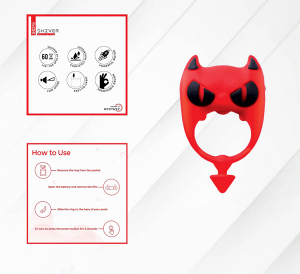 Skore SHIVER Vibrating Ring - Image 3