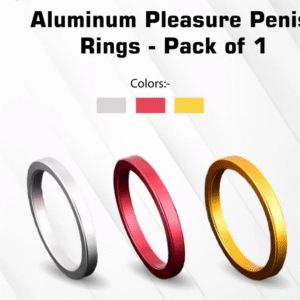 Aluminium Pleasure Penis Rings - Pack Of 1