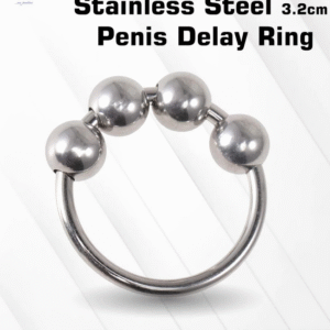 3.2cm Stainless Steel Penis Delay Ring - Pack Of 1