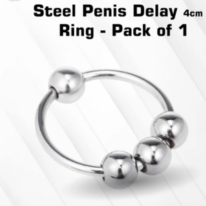 4cm Steel Penis Delay Ring - Pack Of 1