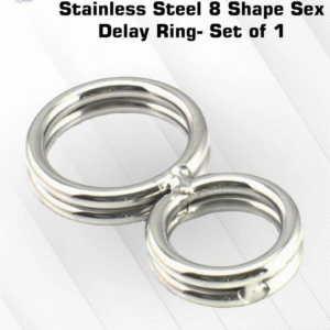 2 Loop Sex Delay Penis Ring For Men