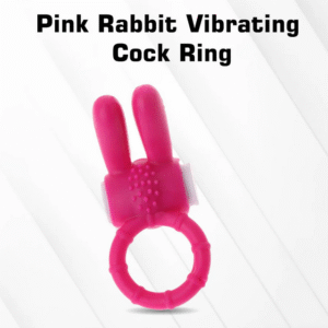 Pink Rabbit Vibrating Cock Ring